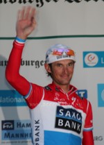Frank Schleck w�hrend der Tour de Luxembourg 2009